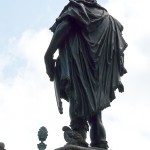 Augustus-Brunnen in Augsburg auf dem Rathausplatz aus den Jahren 1588 - 1594 (Renaissance).