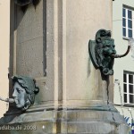 Merkurbrunnen in Augsburg aus den Jahren 1596 - 1599 von Adriaen de Vries (Bildhauer) und Wolfgang Neidhardt (Bildgießer)