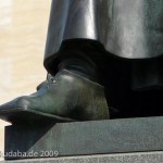 Luther-Denkmal in Dresden von Ernst Rietschel von 1861, Aufstellung an diesem Ort 1885, Guss von Christian Albert Bierling