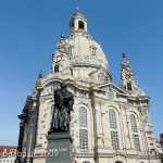 Luther-Denkmal in Dresden von Ernst Rietschel von 1861, Aufstellung an diesem Ort 1885, Guss von Christian Albert Bierling