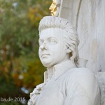 Musiker-Denkmal im Großen Tiergarten in Berlin-Tiergarten von Rudolf Siemering aus dem Jahr 1904, Zustand: Oktober 2015.