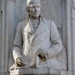 Musiker-Denkmal im Großen Tiergarten in Berlin-Tiergarten von Rudolf Siemering aus dem Jahr 1904, Zustand: Oktober 2015.