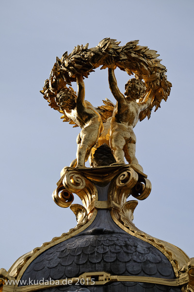 Musiker-Denkmal im Großen Tiergarten in Berlin-Tiergarten von Rudolf Siemering aus dem Jahr 1904, Zustand: Oktober 2015.