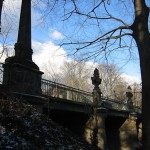 Bismarckbrücke in Grunewald, Berlin-Wilmersdorf, Seitenansicht