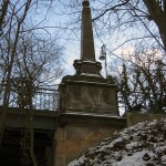 Bismarckbrücke in Grunewald, Berlin-Wilmersdorf, Seitenansicht