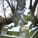 Bismarckbrücke in Grunewald, Berlin-Wilmersdorf, Nordöstliche Sphinx von Max Klein