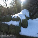 Bismarckbrücke in Grunewald, Berlin-Wilmersdorf, Nordöstliche Sphinx von Max Klein