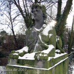 Bismarckbrücke in Grunewald, Berlin-Wilmersdorf, Nordöstliche Sphinx von Max Klein