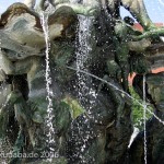 Neptunbrunnen von Reinhold Begas auf dem Alexanderplatz in Berlin-Mitte, Detailansicht