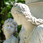 Goethe-Denkmal im Großen Tiergarten in Berlin von Fritz Schaper von 1880.