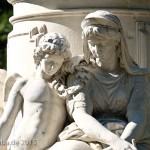 Goethe-Denkmal im Großen Tiergarten in Berlin von Fritz Schaper von 1880.