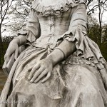 Das Denkmal Sophie von Hannover, geschaffen von W. Engelhardt im Jahr 1876, befindet sich in den Herrenhäuser Gärten in Hannover
