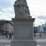 Denkmal Alexander von Humboldts in Berlin-Mitte von Reinhold Begas von 1882, Gesamtansicht der Rückseite