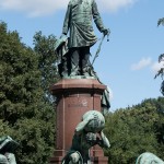 Bismarck-Nationaldenkmal am Großen Stern in Berlin-Tiergarten von Reinhold Begas, Detailansicht