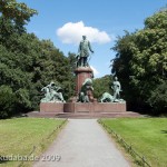 Bismarck-Nationaldenkmal am Großen Stern in Berlin-Tiergarten von Reinhold Begas, Gesamtansicht