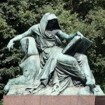 Bismarck-Nationaldenkmal am Großen Stern in Berlin-Tiergarten von Reinhold Begas, Detailansicht