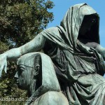Bismarck-Nationaldenkmal am Großen Stern in Berlin-Tiergarten von Reinhold Begas, Detailansicht