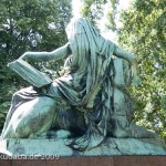 Bismarck-Nationaldenkmal am Großen Stern in Berlin-Tiergarten von Reinhold Begas, Detailansicht