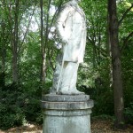 Denkmal Theodor Fontane im Großen Tiergarten in Berlin von Max Klein, Gesamtansicht