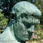 Denkmal "Herkules mit dem erymanthischen Eber" von Louis Tuaillon in Berlin-Tiergarten, Detailansicht