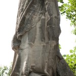 Denkmal Königin Luise auf der Luiseninsel im Großen Tiergarten in Berlin von Erdmann Encke, Kopie aus Zementguss, Zustand: Juli 2009. Dieses Bild von Andres Imhof ist lizenziert unter einer Creative Commons Namensnennung - Nicht-kommerziell - Keine Bearbeitung 3.0 Deutschland Lizenz.