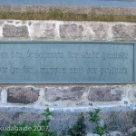 Luisen-Denkmal in Gransee von Karl Friedrich Schinkel von 1810, Detailansicht