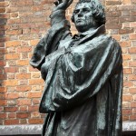 Luther-Denkmal in Hannover von Carl Dopmeyer, Detailansicht Luthers