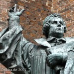 Luther-Denkmal in Hannover von Carl Dopmeyer, Detailansicht Luthers