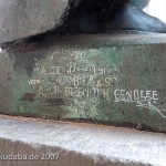 Luther-Denkmal in Hannover von Carl Dopmeyer, Detailansicht