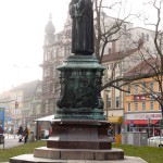 Luther-Denkmal in Eisenach von Adolf von Donndorf von 1894, Gesamtansicht