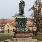 Luther-Denkmal in Eisenach von Adolf von Donndorf von 1894, Gesamtansicht