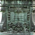 Luther-Denkmal in Eisenach von Adolf von Donndorf von 1894, Detailansicht vom Sockel