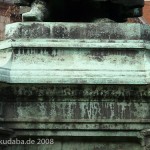 Luther-Denkmal in Eisenach von Adolf von Donndorf von 1894, Detailansicht vom Sockel
