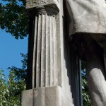 Moltke-Denkmal am Großen Stern im Großen Tiergarten in Berlin von Joseph Uphues von 1904, Detailansicht