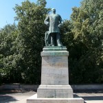 Roon-Denkmal am Großen Stern im Großen Tiergarten in Berlin von Harro Magnussen, Gesamtansicht