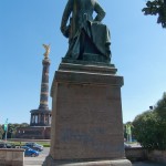 Roon-Denkmal am Großen Stern im Großen Tiergarten in Berlin von Harro Magnussen, Gesamtansicht