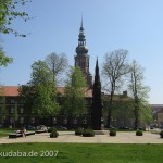 Rubenow-Denkmal in Greifswald von Friedrich August Stüler von 1856, Gesamtansicht