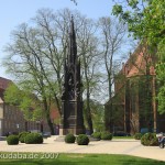 Rubenow-Denkmal in Greifswald von Friedrich August Stüler von 1856, Gesamtansicht