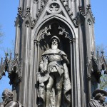 Rubenow-Denkmal in Greifswald von Friedrich August Stüler von 1856, Detailansicht