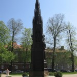 Rubenow-Denkmal in Greifswald von Friedrich August Stüler von 1856, Gesamtansicht