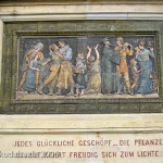 Denkmal Albrecht von Graefe in Berllin-Mitte von 1881, Detailansicht