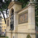 Denkmal Albrecht von Graefe in Berllin-Mitte von 1881, Gesamtansicht