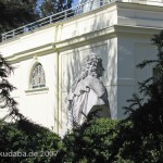 Denkmal Rüdiger von Ilgen in Berlin-Neukölln von Rudolf Siemering, Fernansicht