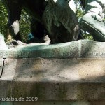 Denkmal "Altgermanische Wisentjagd" im Großen Tiergarten von Fritz Schaper