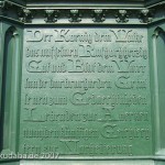 Kreuzberg-Denkmal in Berlin-Kreuzberg, Detailansicht des gusseisernen Denkmals