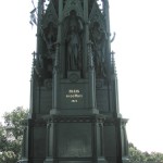 Kreuzberg-Denkmal in Berlin-Kreuzberg, Detailansicht des gusseisernen Denkmals