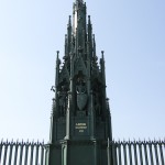 Kreuzberg-Denkmal in Berlin-Kreuzberg, Detailansicht des gusseisernen Denkmals