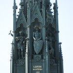 Kreuzberg-Denkmal in Berlin-Kreuzberg, Detailansicht des gusseisernen Denkmals