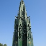 Kreuzberg-Denkmal in Berlin-Kreuzberg, Detailansicht des gusseisernen Denkmals