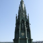 Kreuzberg-Denkmal in Berlin-Kreuzberg, Detailansicht des gusseisernen Denkmals